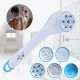 Масажна щітка Spin Spa Brush 5 в 1 для чищення обличчя та тіла Електричний масажер для душу