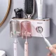 Диспенсер-полиця для зубного приладдя A2207 Білий Міні-стенд у ванну кімнату
