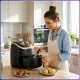Аерофритюрниця 3.5л з антипригарною чашею та таймером 1200W