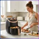Аерофритюрниця 3.5л з антипригарною чашею та таймером 1200W
