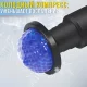 Акумуляторний масажер для м'язів з USB-зарядкою і насадками Massage GUN