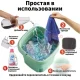 Портативна міні складана ультразвукова пральна машинка на 6 л X9B15-8 Пральна машина для нижньої білизни