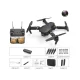 Квадрокоптер на радіокеруванні BauTech E525 HD FPV Wi-Fi Чорний