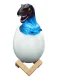 Дитячий світильник SUNROZ 3D Dinosaur Lamp лампа з нічником Динозаврик у яйці з пультом на підставці