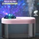 Зволожувач повітря з LED проекцією нічне зоряне небо з аромадіфузором STARRY SKY 908C