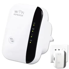 Бездротовий WI-FI репітер сигналу в розетку до 300Мб/с 802.11N/B/G 2dBi