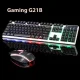 Комп'ютерна ігрова клавіатура Gaming G21B з RGB підсвічуванням та мишкою з USB інтерфейсом