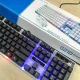 Комп'ютерна ігрова клавіатура Gaming G21B з RGB підсвічуванням та мишкою з USB інтерфейсом