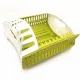 Сушарка для посуду настільна пластикова Collapsible Dish Rack Зелений