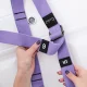 Гамак-гумка для йоги Air Yoga Rope 521-12 Підвісний гамак для йоги та фітнесу Фіолетовий