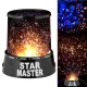 Ночник Star Master проектор зоряного неба на батарейках та адаптер від мережі 220 В Чорний