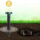 Ультразвуковий відлякувач кротів на сонячній батареї Solar Rodent Упаковка 2 шт.
