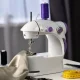 Міні-швейна машинка з живленням від мережі та від батарейок Mini Sewing Machine SM-202 A 6Вт