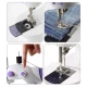Міні-швейна машинка з живленням від мережі та від батарейок Mini Sewing Machine SM-202 A 6Вт