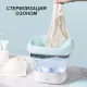 Компактна складна міні пральна машина LY-92 для прання невеликих об'ємів