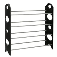 Полиця для взуття на 4 полиці 20 x 64 x 64 см Shoe Rack Полиця для взуття на 12 пар