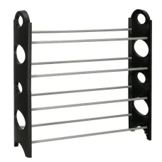Полиця для взуття на 4 полиці 20 x 64 x 64 см Shoe Rack Полиця для взуття на 12 пар