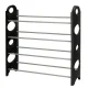 Полиця для взуття на 4 полиці 20 x 64 x 64 см Shoe Rack Полиця для взуття на 12 пар