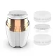 Очищувальна масажна щітка для обличчя Sonic Facial Cleansing Brush LT-606 з трьома насадками