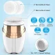 Очищувальна масажна щітка для обличчя Sonic Facial Cleansing Brush LT-606 з трьома насадками