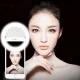 Світлодіодне селфі кільце з USB-зарядкою Selfie Ring Light Біле Мобільний портативний спалах