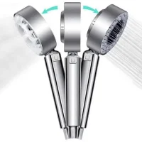 Двостороння душова лійка Multifunctional Faucet, 3 режими поливу з відсіком для гелю