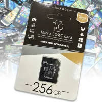 Карта пам'яті MicroSDHC 256GB Class 10 T&G (з адаптером)