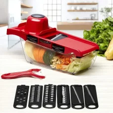 Овочерізка Mandoline Slicer 6 in 1 c контейнером для овочів і фруктів