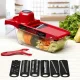 Овочерізка Mandoline Slicer 6 in 1 c контейнером для овочів і фруктів