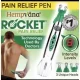 Акупунктурний масажер у формі ручки Pain Relief Pen з 3 насадками Імпульсивний портативний масажер