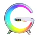Бездротовий зарядний пристрій з лампою та будильником Smart Light Machine