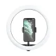 Кільцева лампа Ring Fill Light M30E на 30 см з одним кріпленням для смартфона без штатива