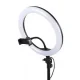 Кільцева лампа RGB Ring Lamp M320 на 32 см з одним кріпленням для смартфона з пультом та штативом