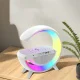 Настільна смарт лампа-нічник з бездротовою зарядкою та Bluetooth-колонкою G-SmartLED RGB Night Light КР-3401