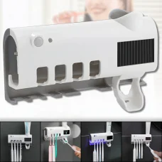 Диспенсер для зубної пасти та щіток з УФ стерилізацією Toothbrush sterilizer W-31