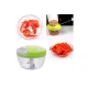Механічний кухонний подрібнювач Easy Spin Cutter Салатовий