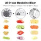 Багатофункціональна регульована терка для овочів Smart Multifunctional Mandoline Slicer Мультислайсер 18в1