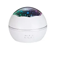 Дитячий нічник зоряне небо Projection Lamp Проектор з обертанням на 360° Білий