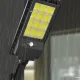 Прожектор вуличний LL-612 LED настінний із сонячною панеллю на пульті з датчиком руху