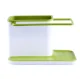 Кухонний пластиковий органайзер Kitchen Shelf Sink Tidy 3 в 1 Зелений