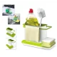 Кухонний пластиковий органайзер Kitchen Shelf Sink Tidy 3 в 1 Зелений