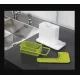 Кухонний пластиковий органайзер Kitchen Shelf Sink Tidy 3 в 1 Зелений