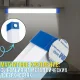 Світлодіодна USB LED-лампа-нічник на магніті та 3 режими яскравості 32 см Luxury 60W