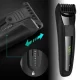 Машинка для стрижки VGR V-015 бездротова акумуляторна 5 Вт з USB зарядкою Чорна