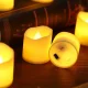 Барвисті світлодіодні свічки 5 см на батарейках без полум'яні 24 шт. Різнокольорові CX-21 в упаковці 24 шт