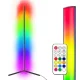 Кутовий світильник підлоговий LED лампа RGB торшер з пультом управління