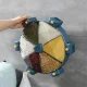 Карусель для насіння зерен з обертанням 360° Kitchen Storage Box 6 в 1 Кухонний набір для круп з кріпленням