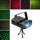 Лазерна установка Mini Laser Stage Lighting МХ 2-2 ХХ-027 міні проектор на 2 кольори з малюнками