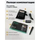 Бездротова електробритва для стрижки бороди та вусів VGR V-331 Чорний Шейвер