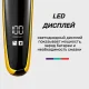 Машинка акумуляторна для стрижки волосся та бороди з 3 насадками та LED дисплеєм VGR V-966